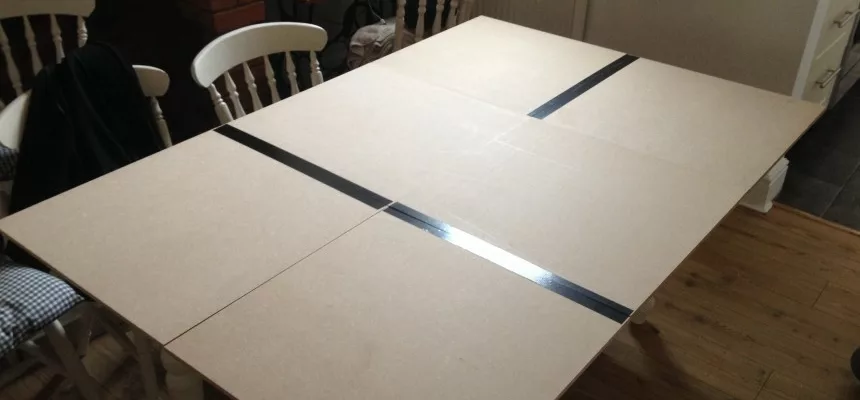 Making a 6ft x 4ft Table Top Gaming Board