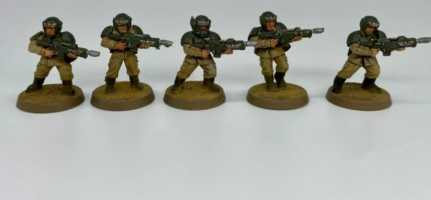 Cadian Infantry Completed