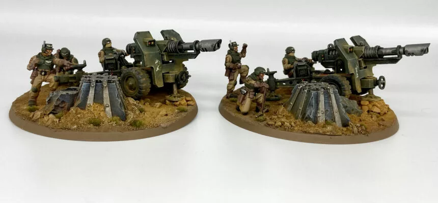 Field Ordnance Battery Completed