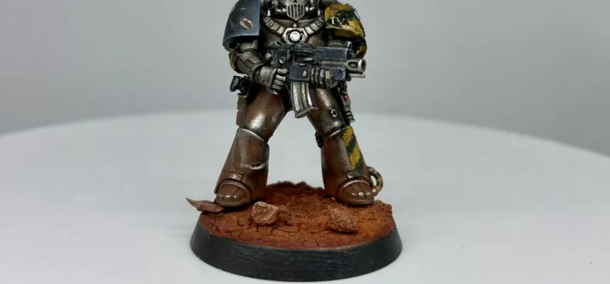 First Iron Warrior Tactical Marine Completed