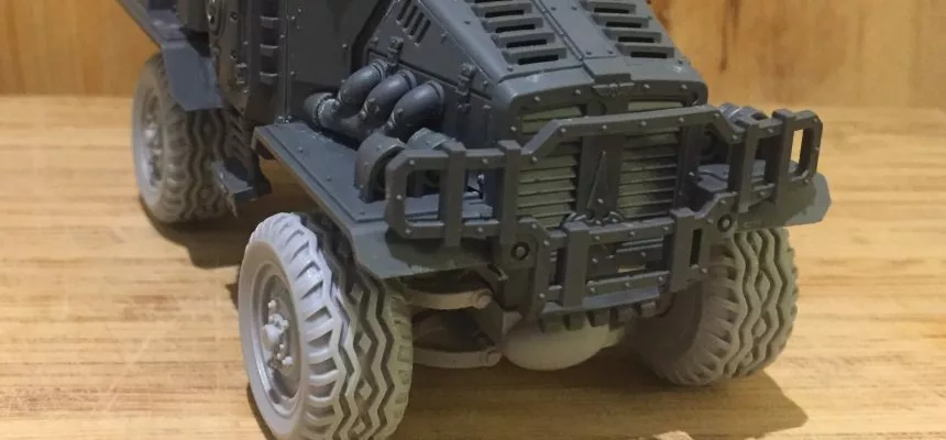 Taurox Wheel Conversion From Victoria Miniatures