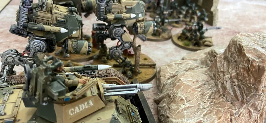 Cadians vs Blood Angels - 2,000 Points - 10th Edition