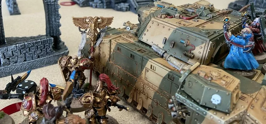 Eldar vs Guard - 1,750 points - Final Game of Warhammer 40,000 8th Edition