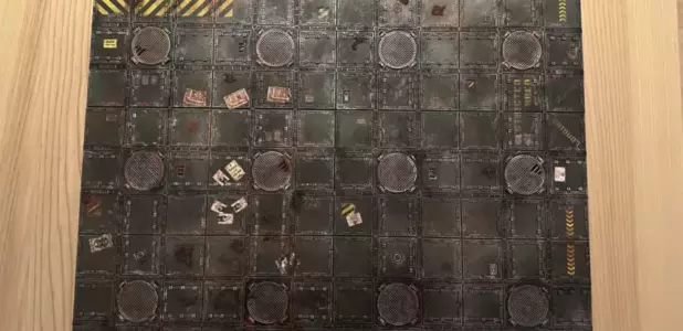 Necromunda Zone Mortalis Floor Tiles Completed