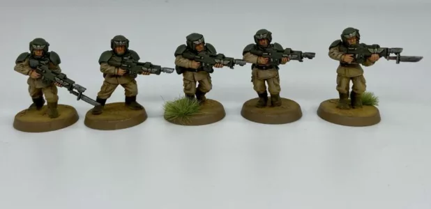 More Cadian Infantry Completed