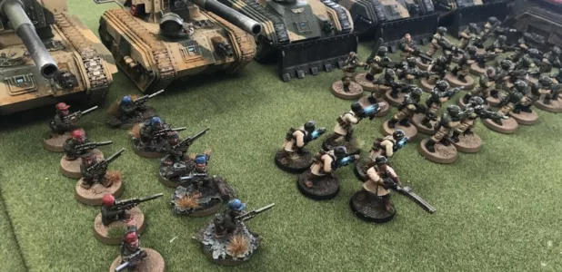Malcador Defender gets an outing versus The Death Guard - 1,750 Points