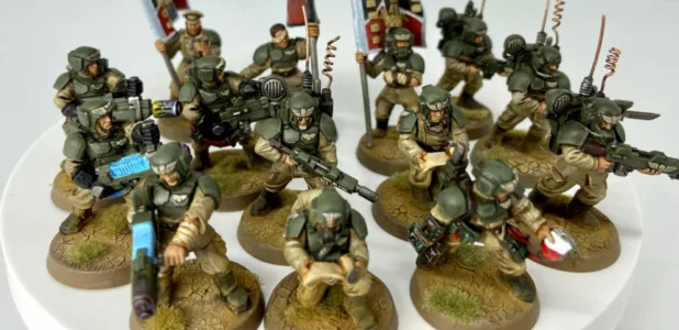 Cadian Special Weapons, Vox & Medics Completed