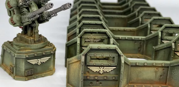 Aegis Defence Line & Quad Gun Complete