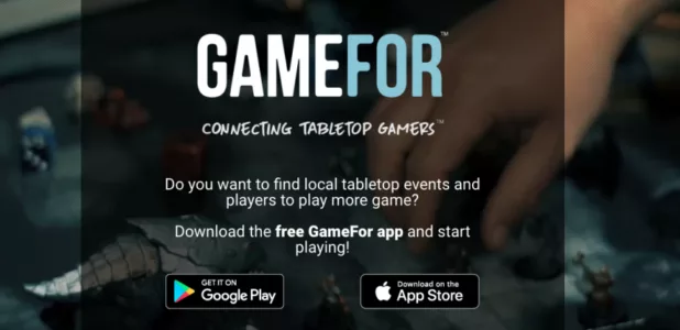 GameFor Review and Interview - Find Local Tabletop Players and Events