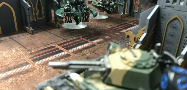 Astra Militarum vs Necrons Battle Report - 1,750 Points