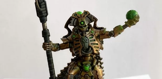Necron Overlord Completed