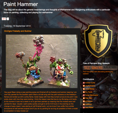 Paint Hammer Blogger – Blog Spotlight