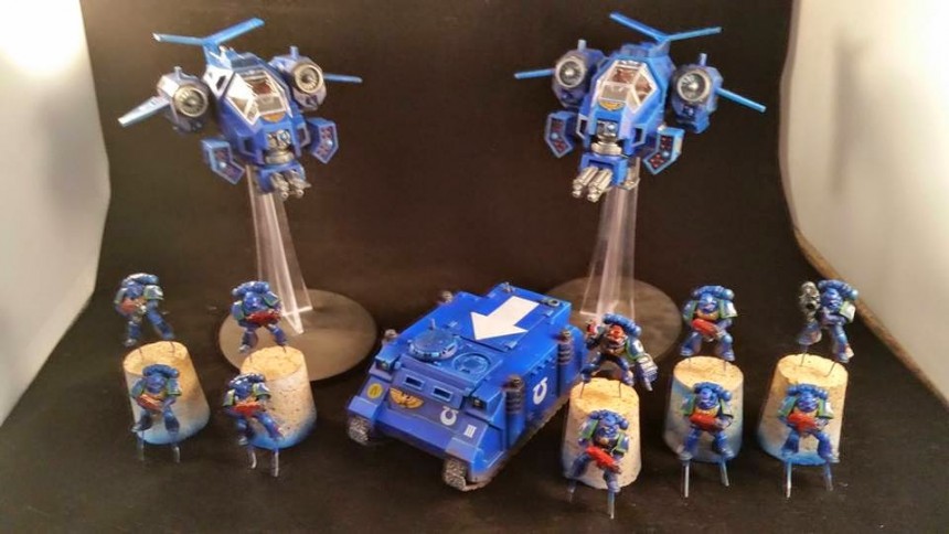 Ultramarine Army Raffle - Help for Heros