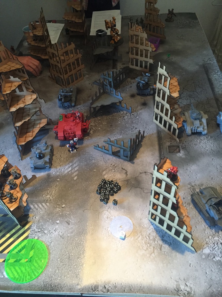 Review of War Games Tournaments MDF Laser Cut Buildings