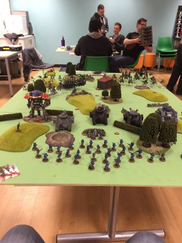 Astra Militarum List Review - A battle of Ben's, thanks for the pic Ben!