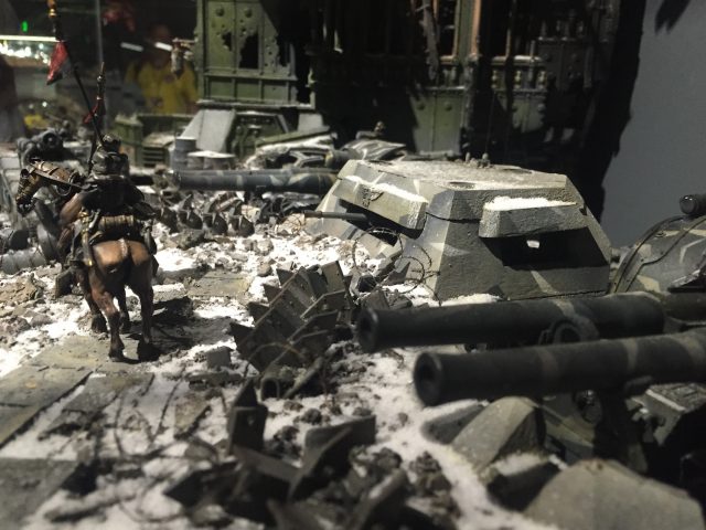 40K End Point, Death Korps of Krieg? Photo from Forgeworld Open Day 2015