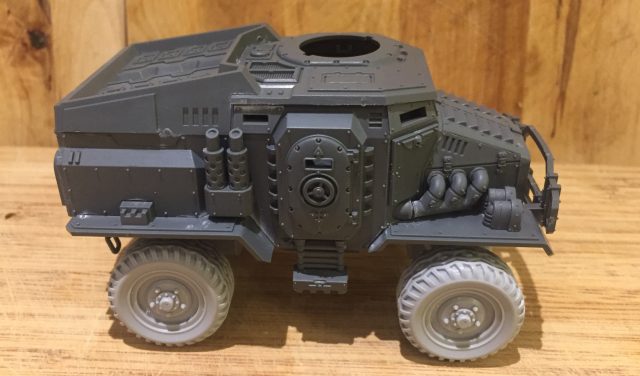 Side - Taurox Wheel Conversion From Victoria Miniatures