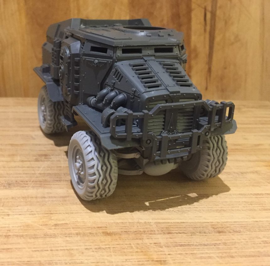 Taurox Wheel Conversion From Victoria Miniatures