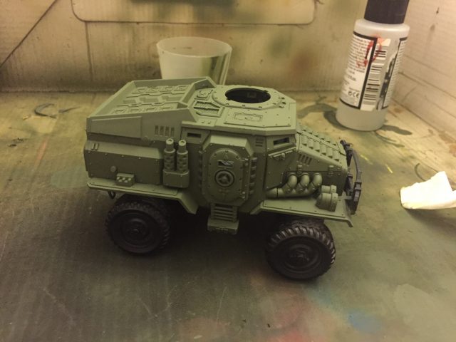Taurox - Getting some paint