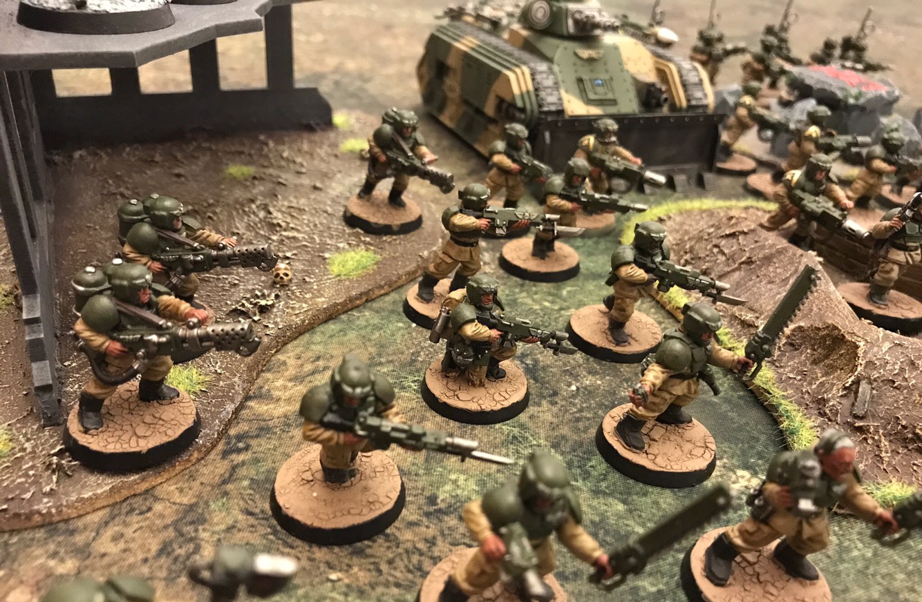 Details about  / WH40K Astra Militarum Cadian Infantry Squad Heavy Weapon Team BNOS