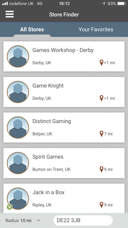 Store Finder - GameFor Review