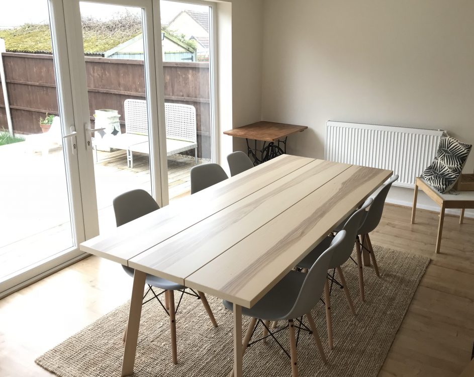 The new gaming/dining room - perfect for all 15 command points