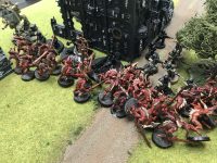 Astra Militarum back field - in trouble