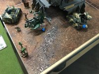 A hole now exists where the Immortals were - Astra Militarum vs Necrons