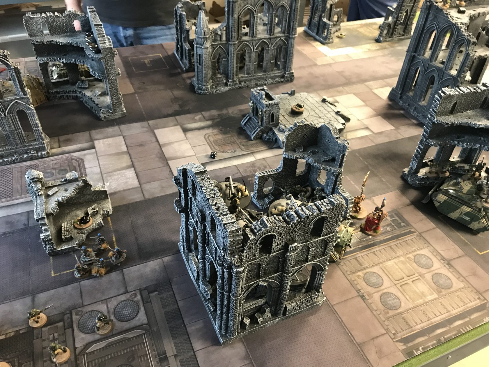 Death Guard vs Astra Militarum & Custodians - 1,500 Points