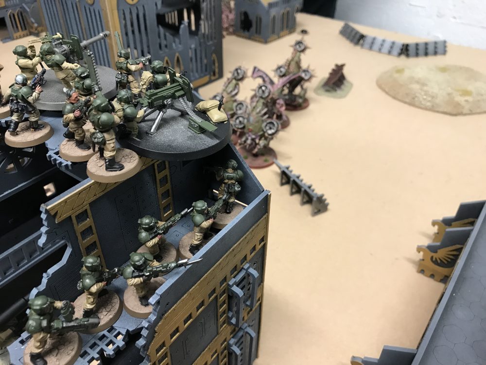 The Flying Element - Death Guard vs Astra Militarum