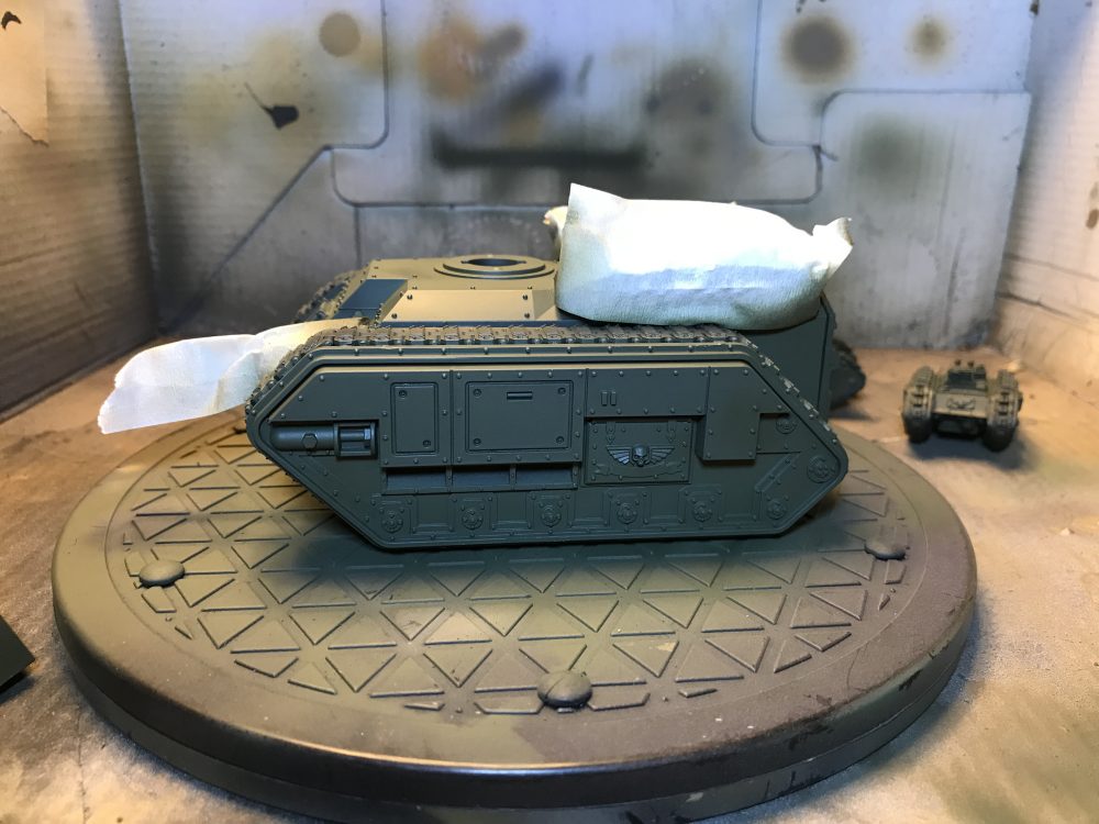 Castallen Green is done - Painting Catachan Tanks