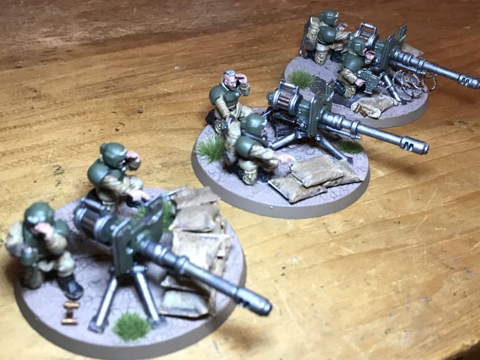 Autoquill Autocannons Completed - 40K & Astra Militarum Blog