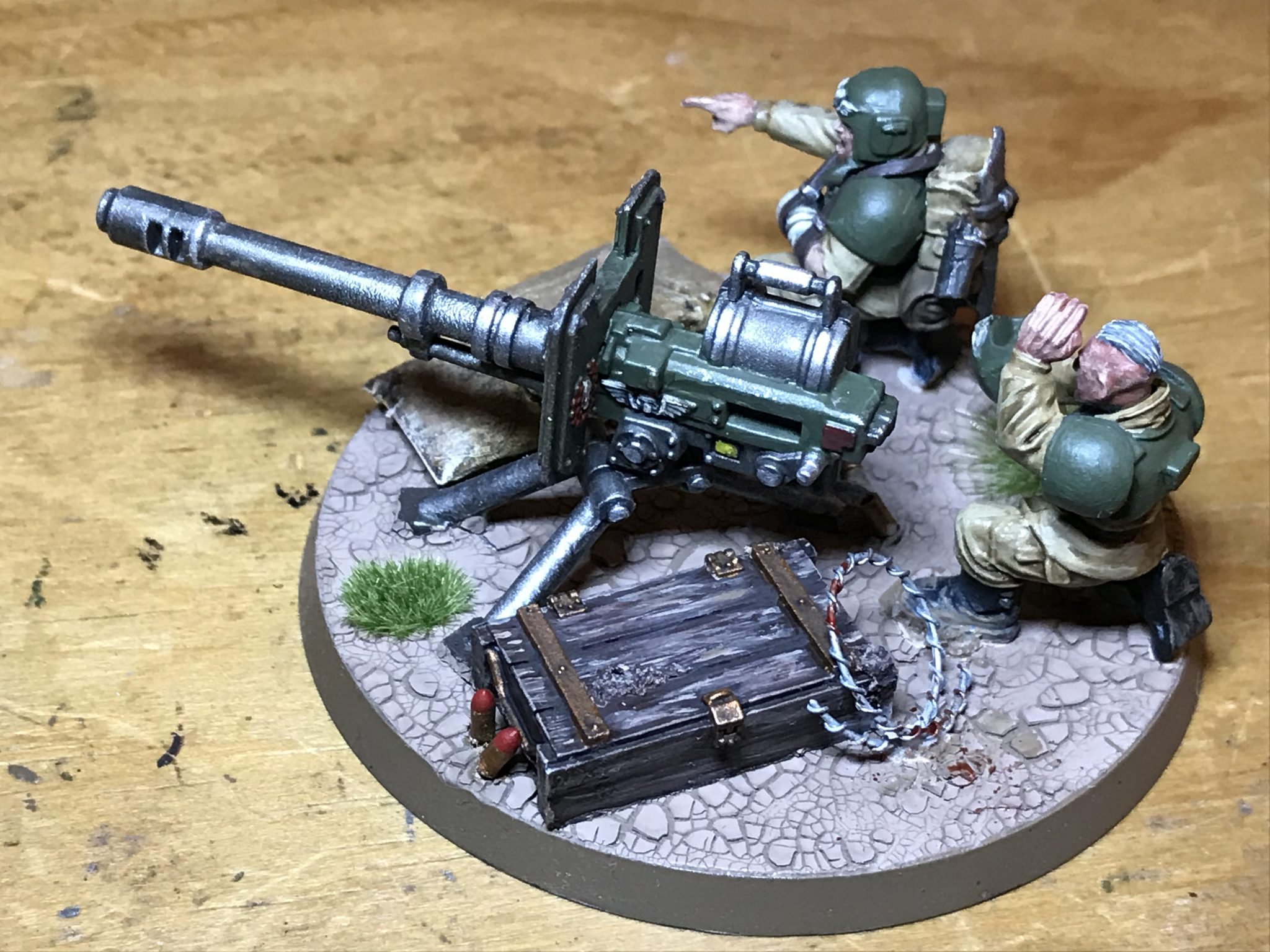 40K Imperial Guard Cadian Heavy Weapons Team Torso's Main Body 