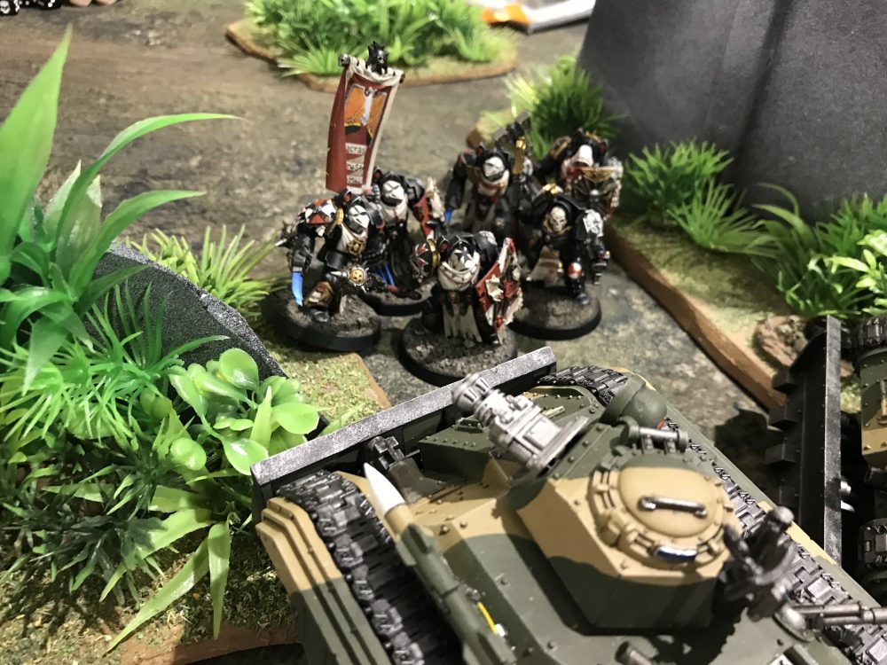 Terminators ready their charge