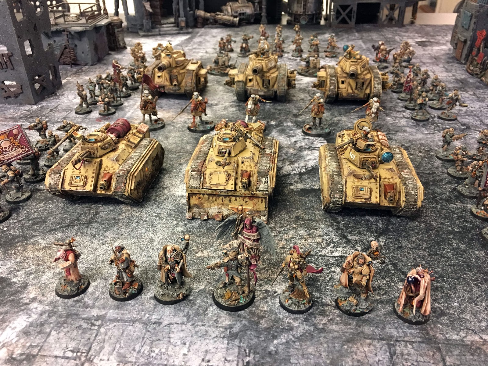 The Ice of Cadia - The 501st. Completed Astra Militarum force :  r/Warhammer40k