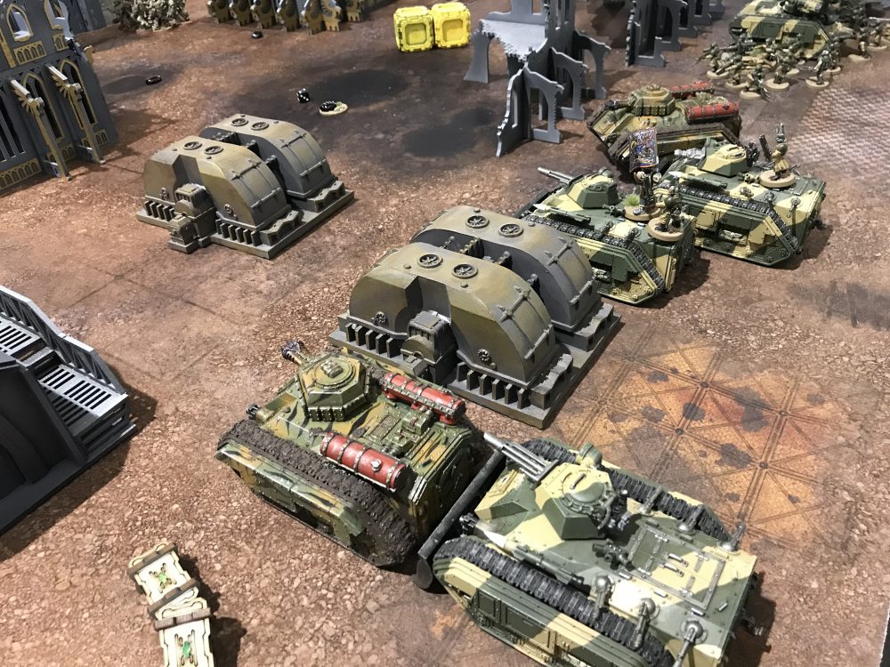 2 Cadian Hellhound Variants in a recent game vs The Death Guard