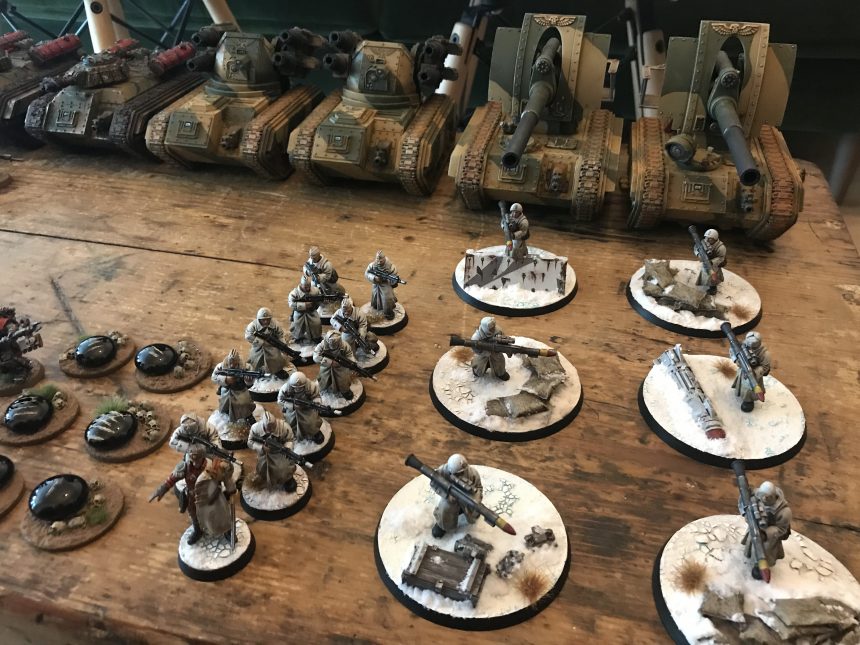 Cadian Brigade Detachment vs Death Guard