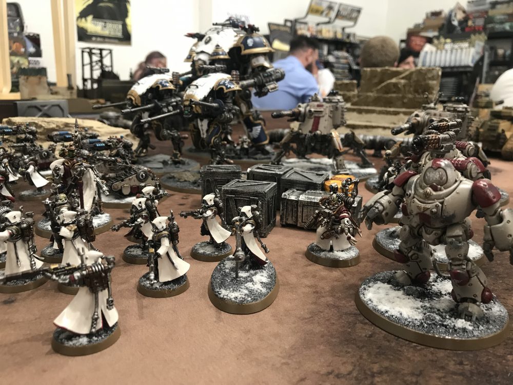 Ad Mech and Knights - pre deployment
