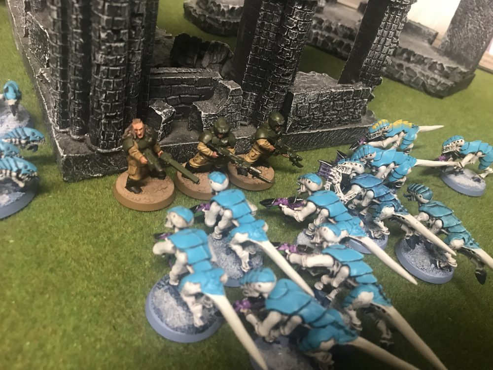 These Guardsmen were trying to get Behind Enemy Lines...