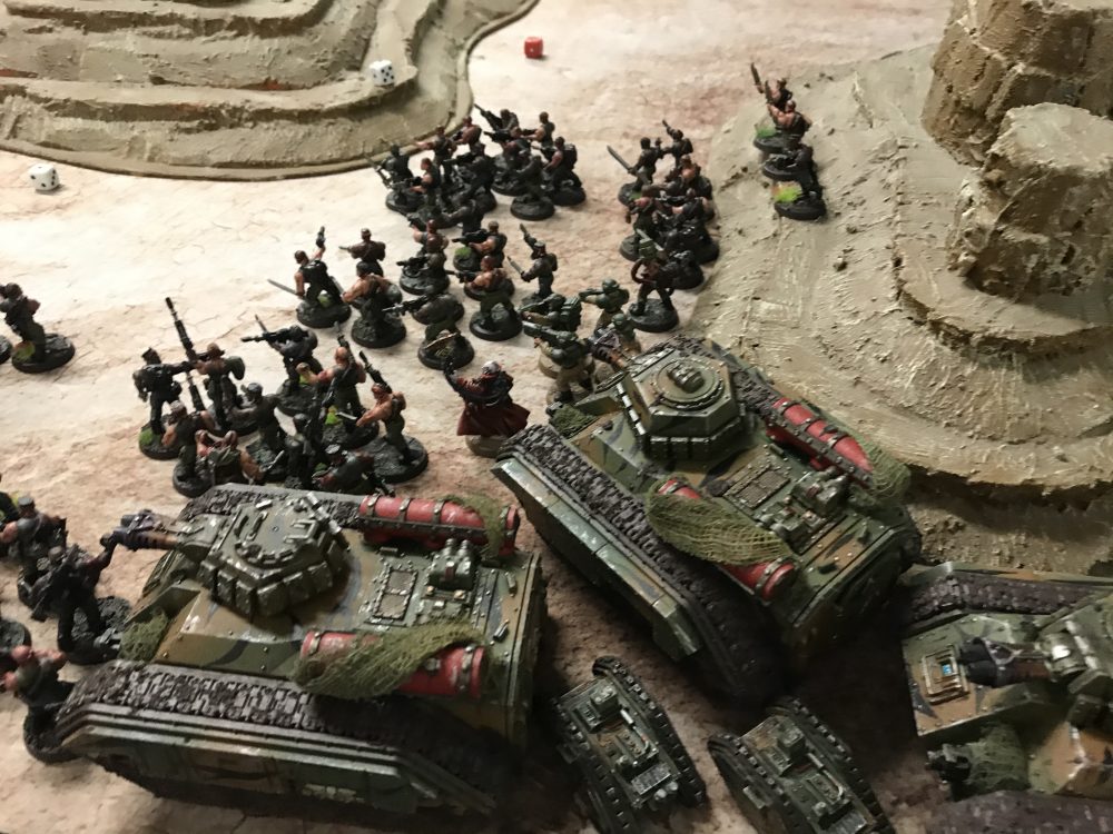 Packed in tight - Catachan and Raven Guard