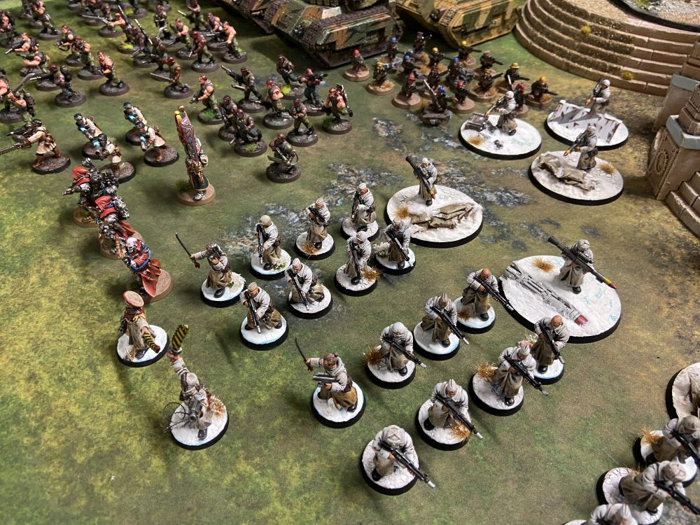 Valhallan Infantry - Astra Militarum vs Orks
