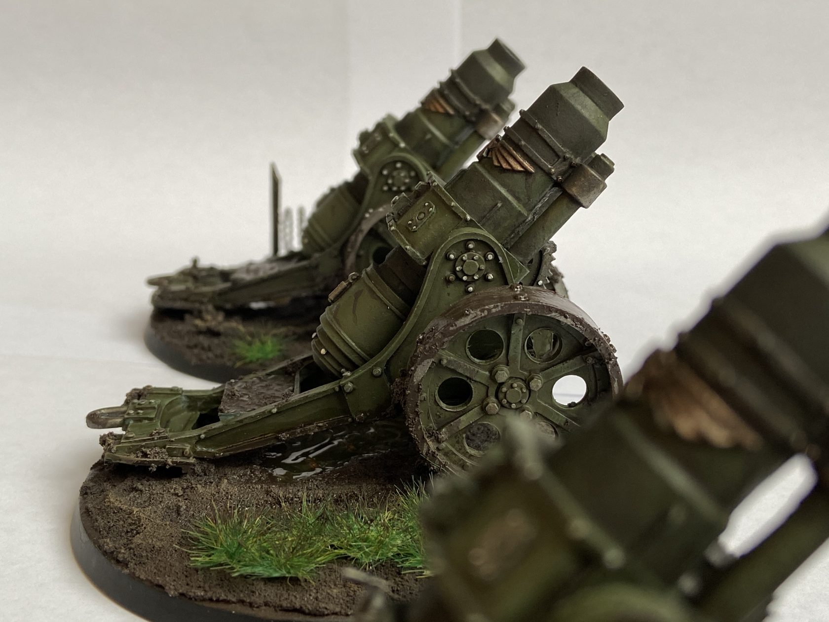 Forgeworld Heavy Mortars Completed