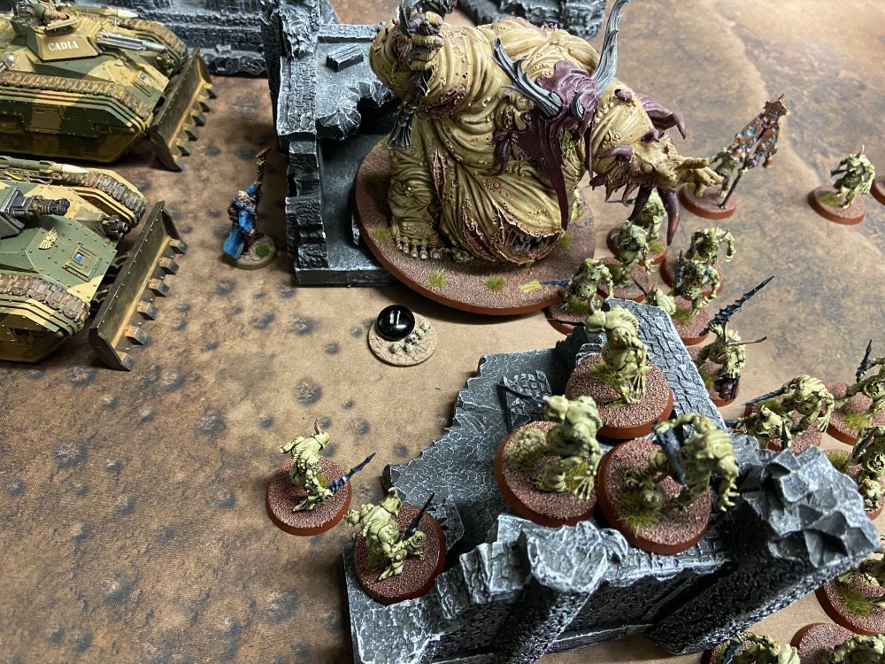 Rotigus and the Plague Bearers move in