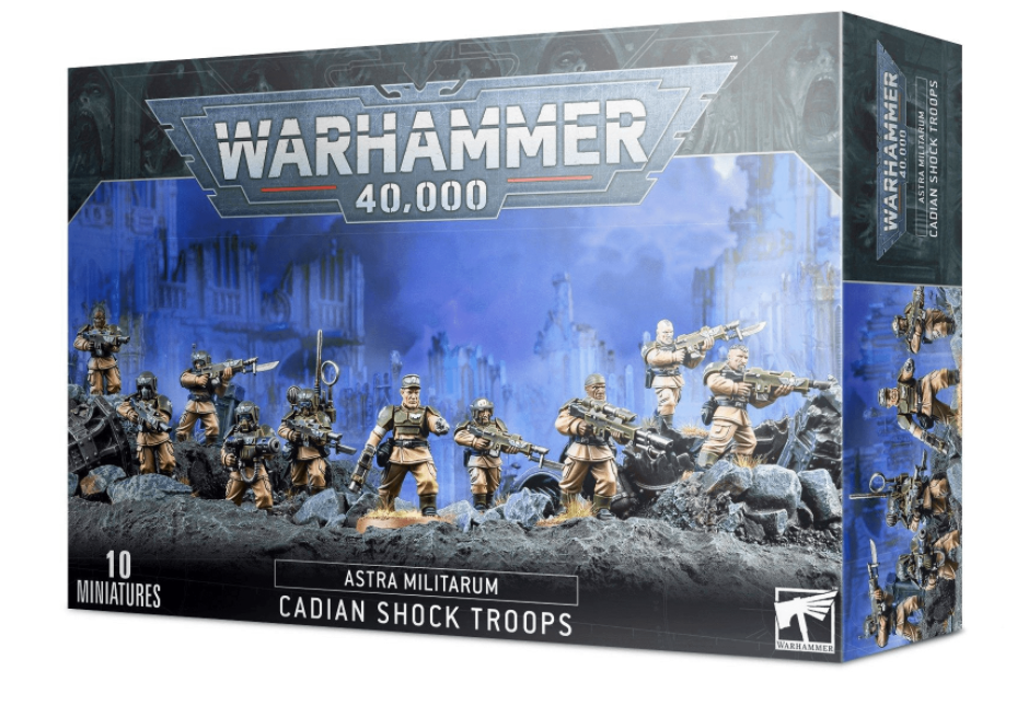 New Cadian Shock Troops Box