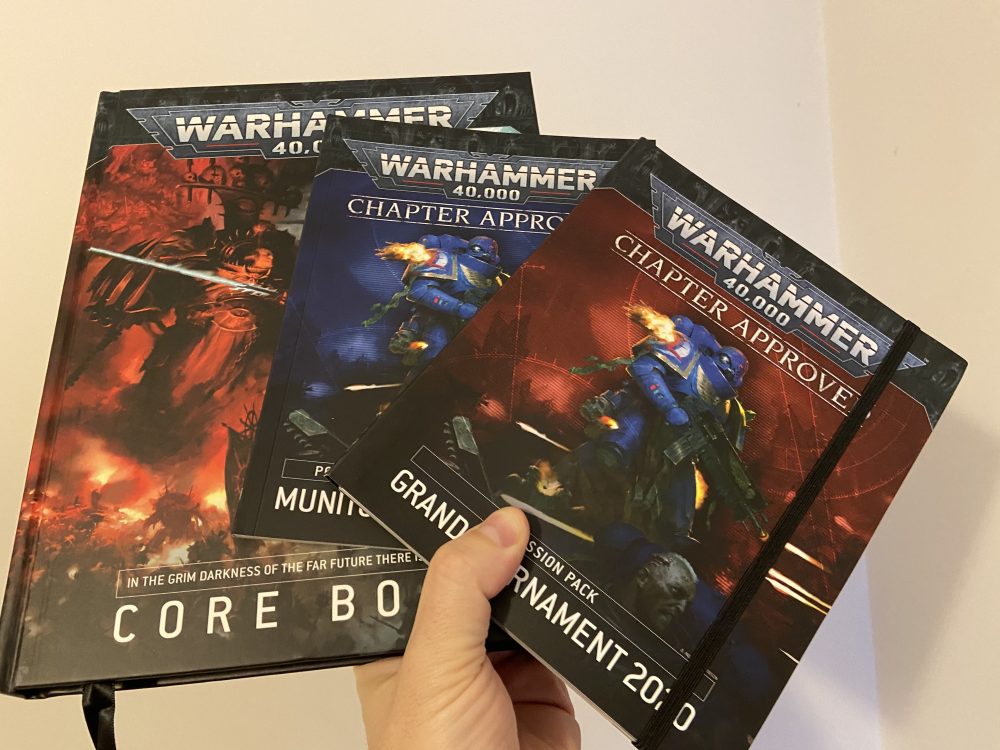 Warhammer 40K 9th Edition - Core Rules and Chapter Approved Books