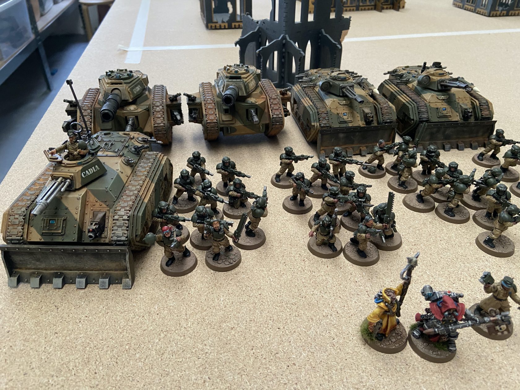 Incursion Death Guard vs Astra Militarum – 1,000 Points - Guard Blog