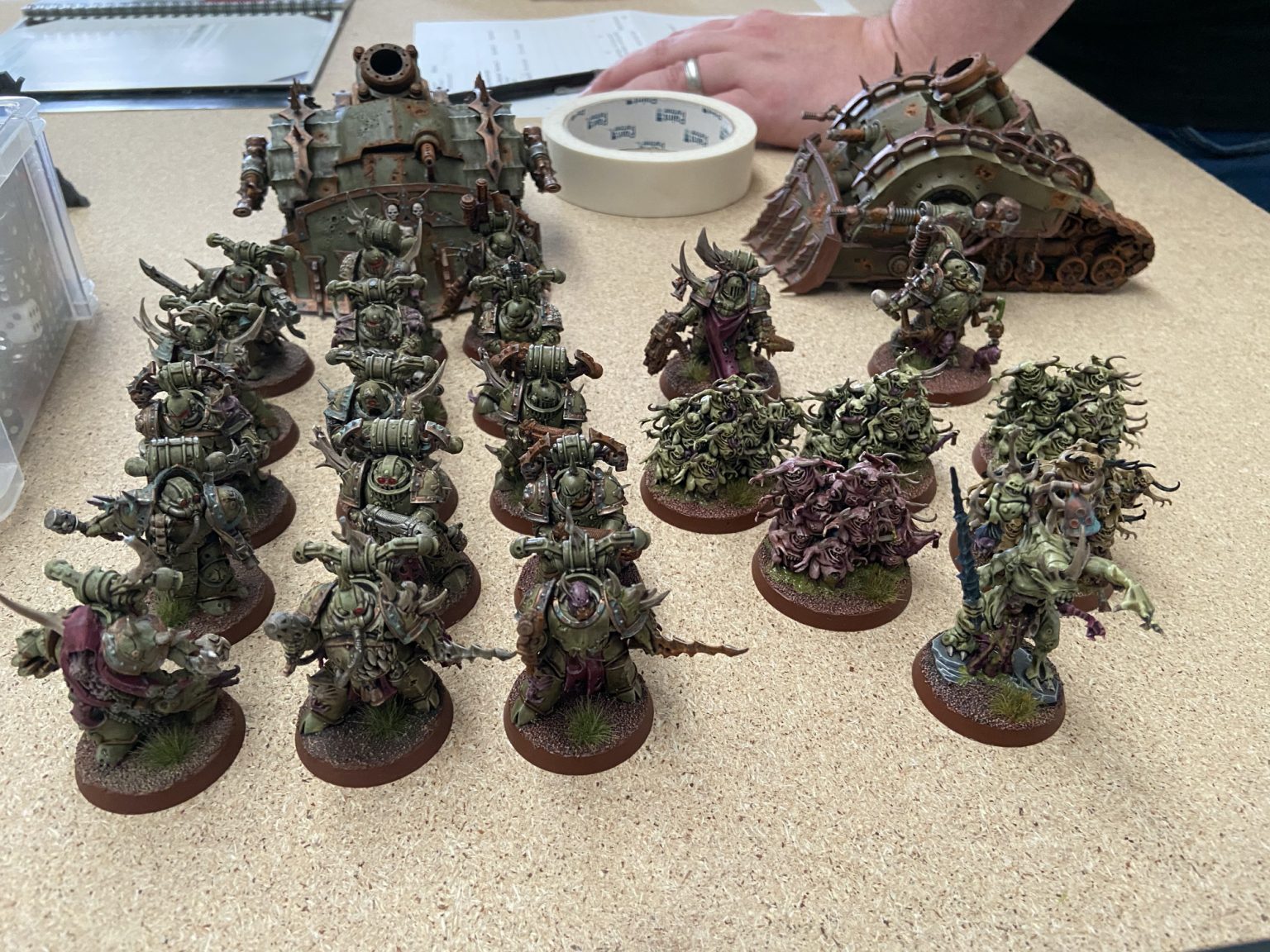 Incursion Death Guard vs Astra Militarum 1,000 Points Guard Blog