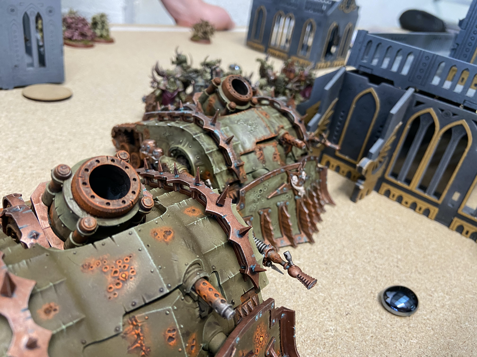 Warhammer 40K Death Guard Plagueburst Crawler Vehicle Set