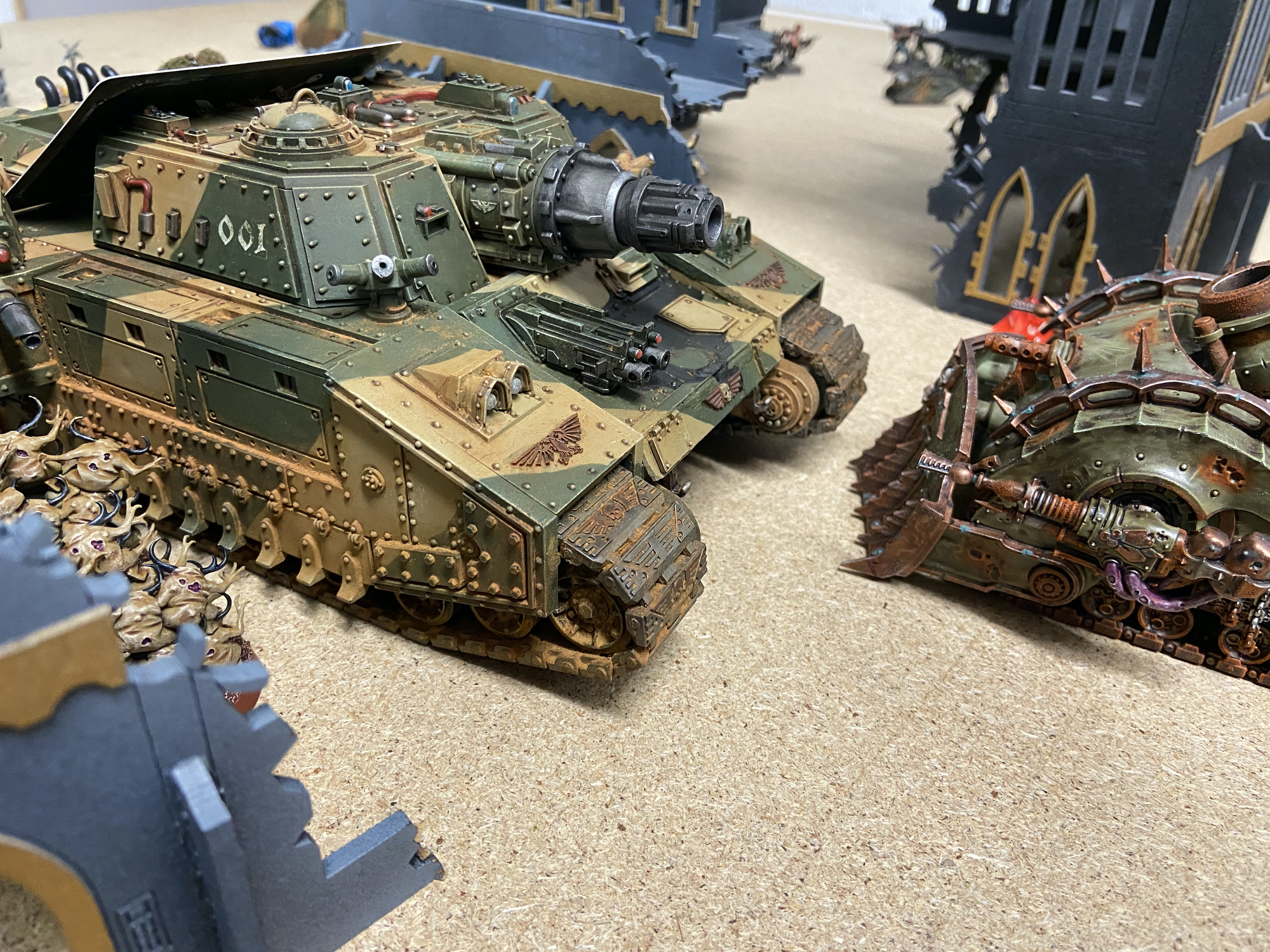 Cadians vs Death Guard - 1,500 Points - Warhammer 40K Blog