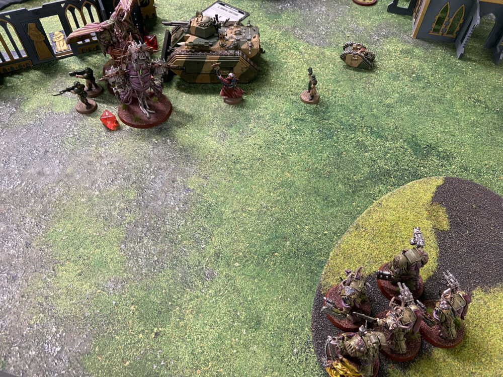 Terminators drop in, but fail their charge